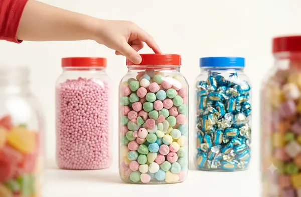 Bote de chuches de Candyla
